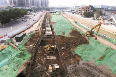 深圳市茅洲河排澇河截污工程加快建設
